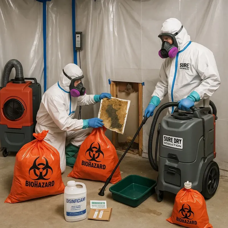 Contaminated Water Handling Protocols process in Green Haven, MD